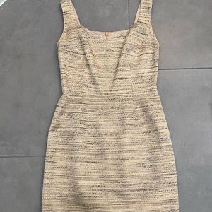 David Meister Sheath Dress with Removable Belt - Size 6